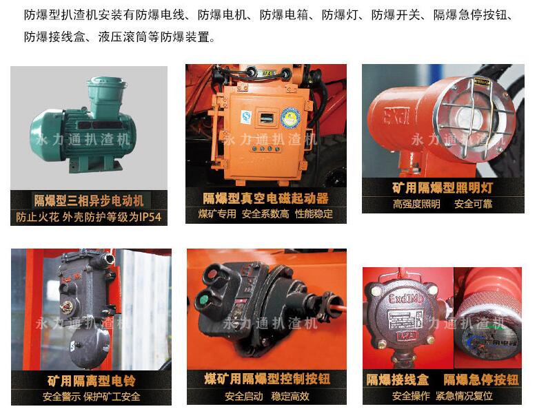 煤礦專用耙渣機配置